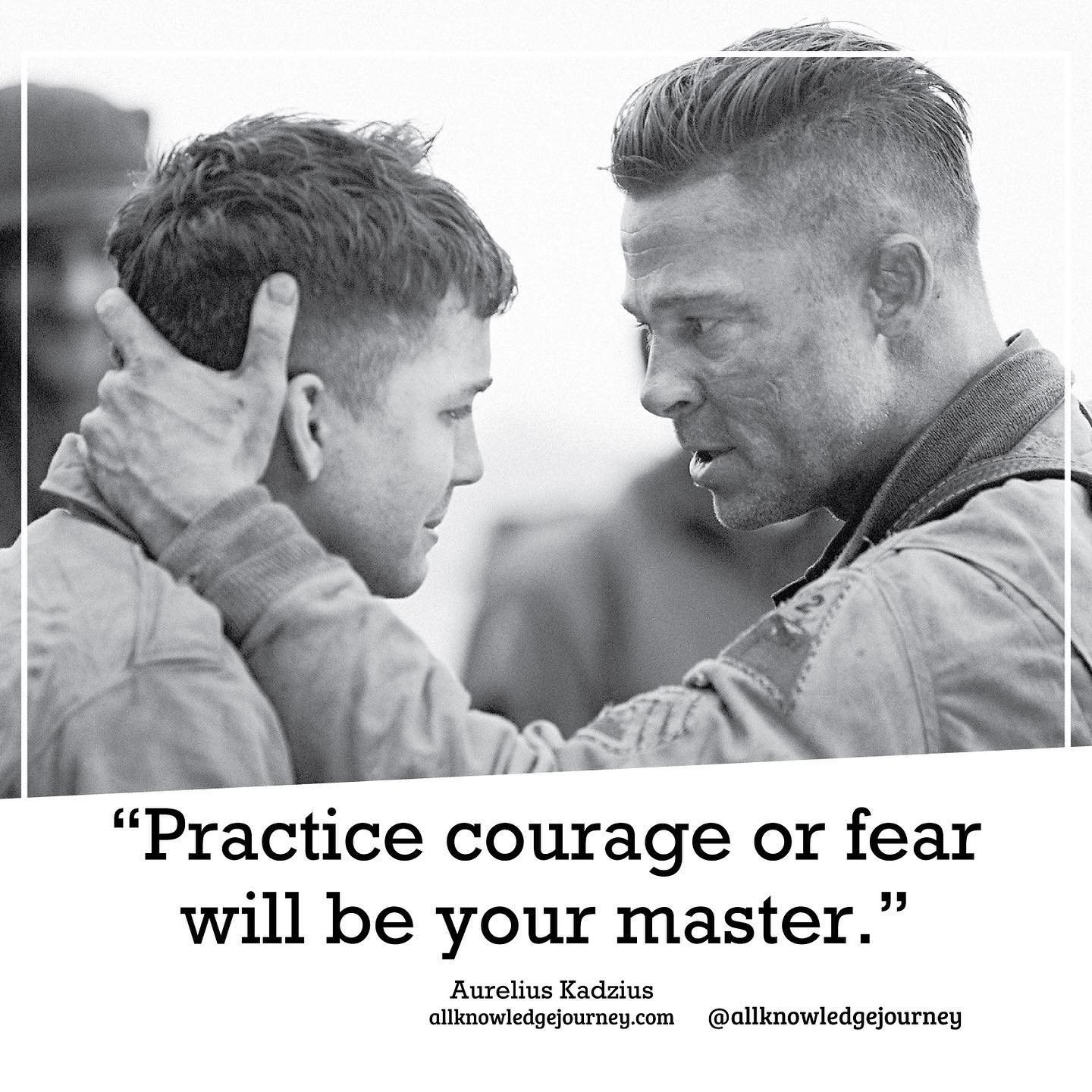 Practice Courage or Live as Fear’s Servant
