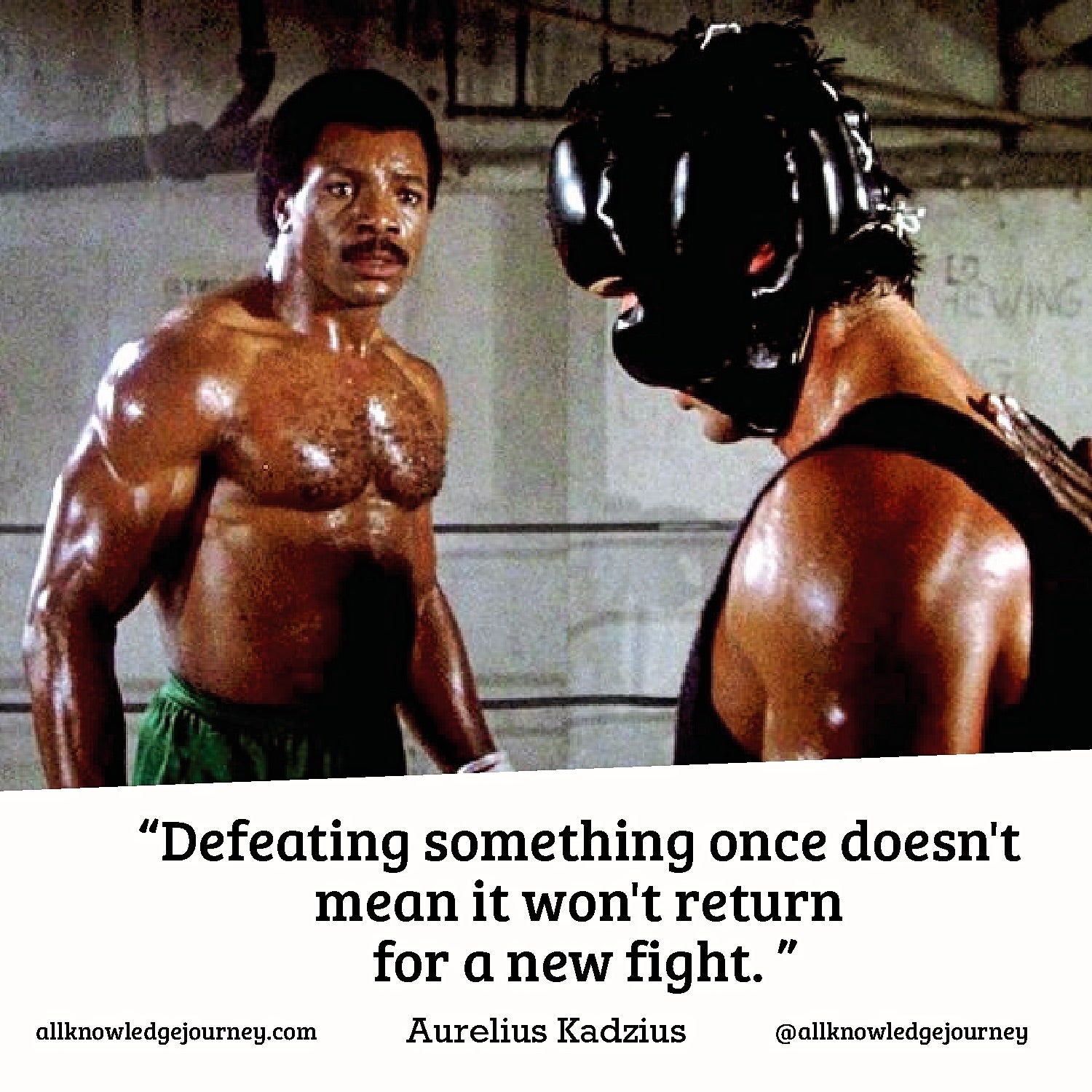 Defeating Something Once Doesn’t Mean It’s Gone