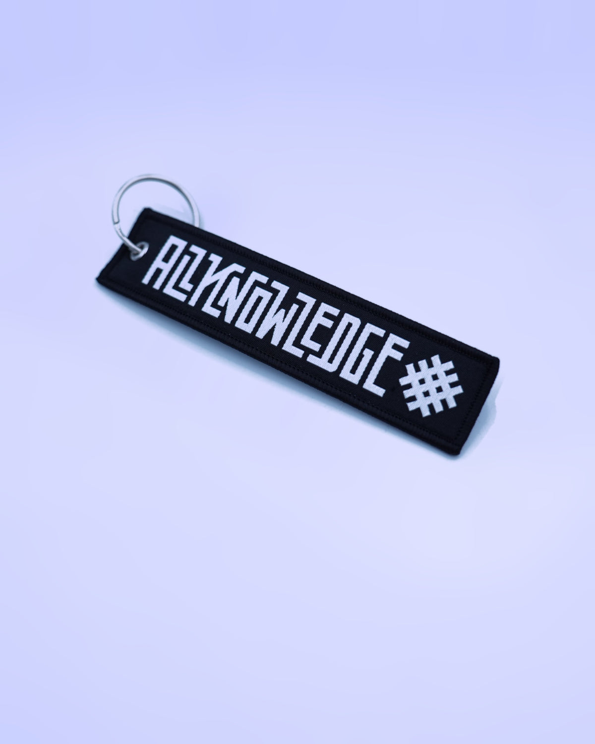 Woven Keychain - Seek Knowledge Grow Strong
