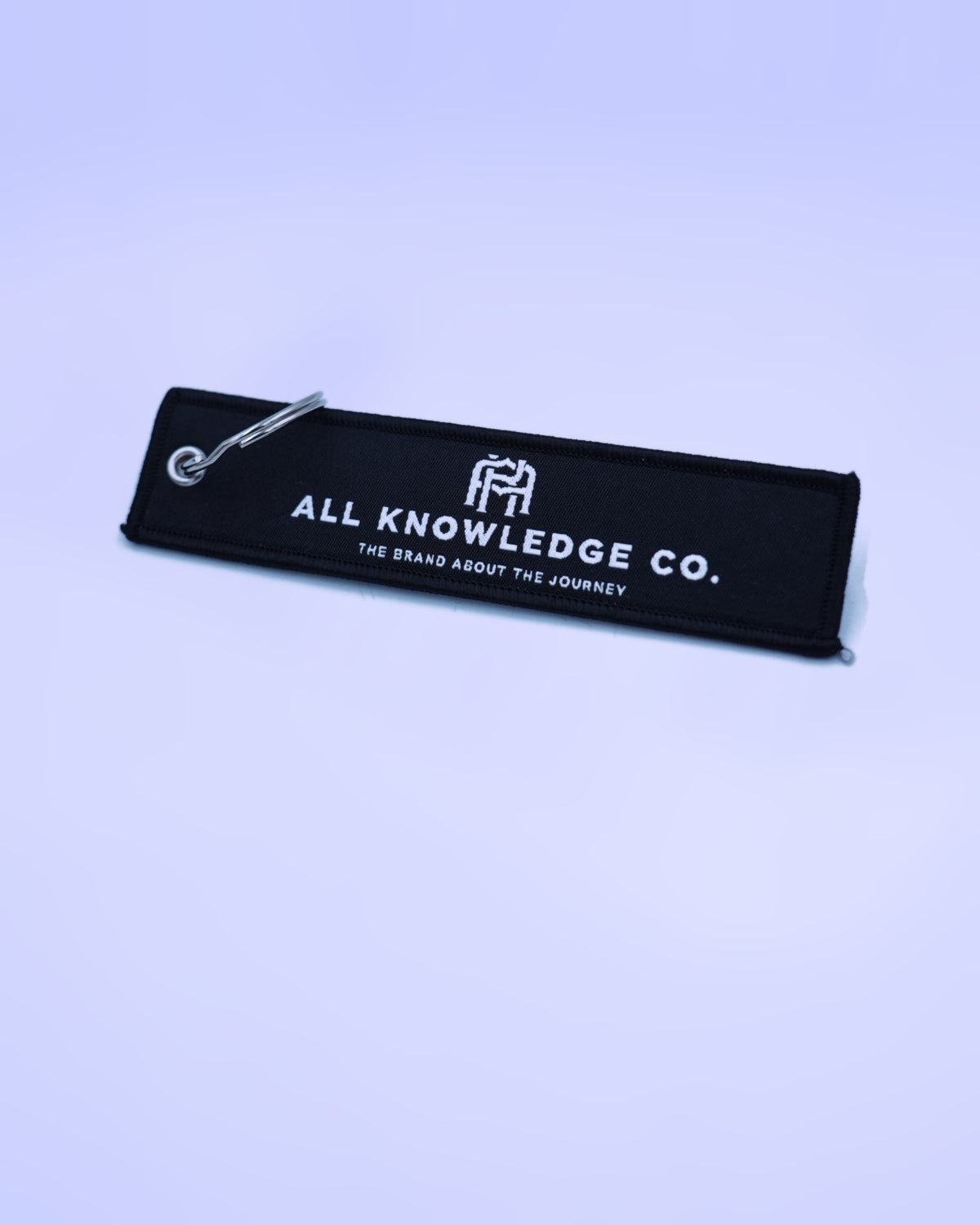 Woven Keychain - SEEK. RISK. LIVE.