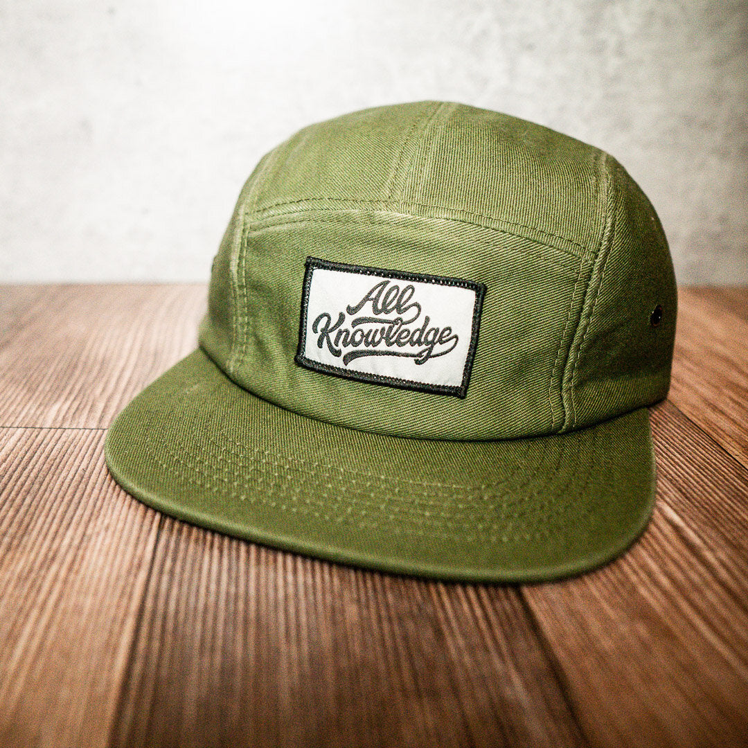 AK Script Camper Hat - All Knowledge Journey