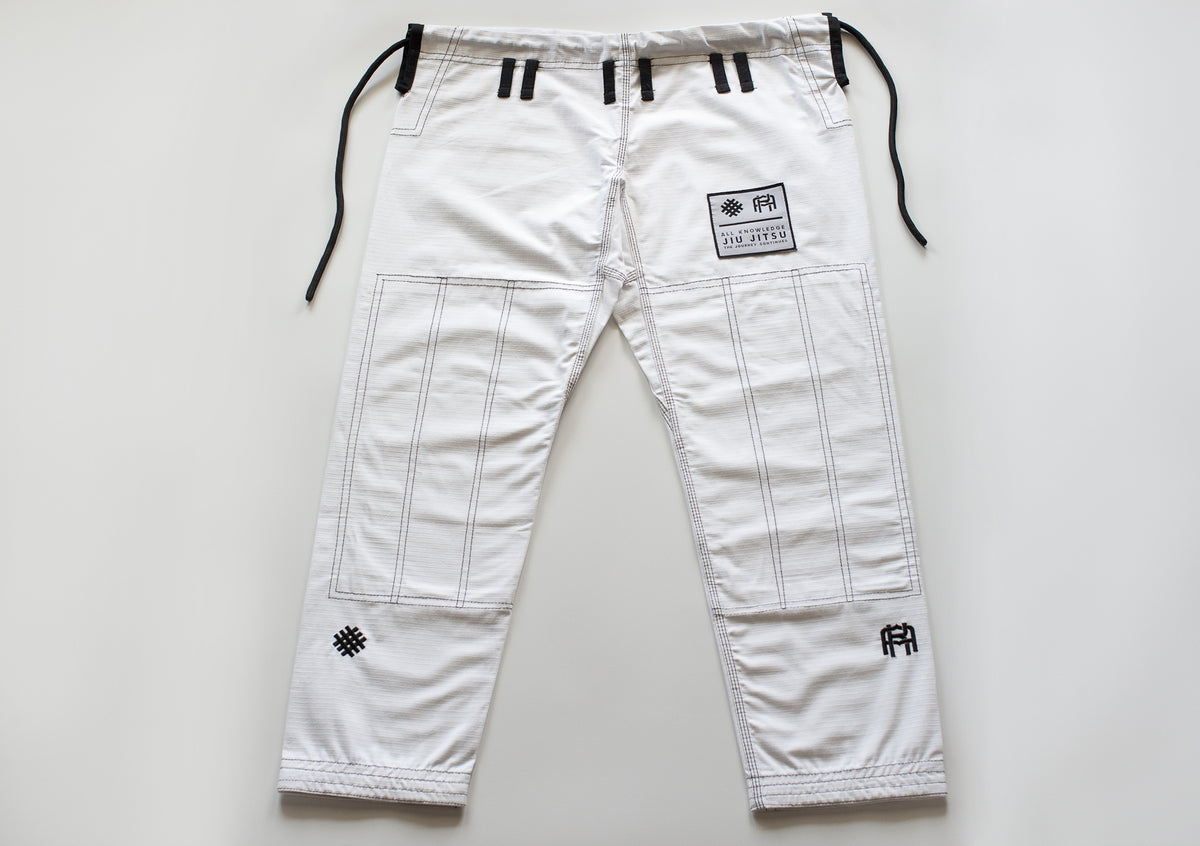 All Knowledge Foundation BJJ Gi – White | IBJJF Legal