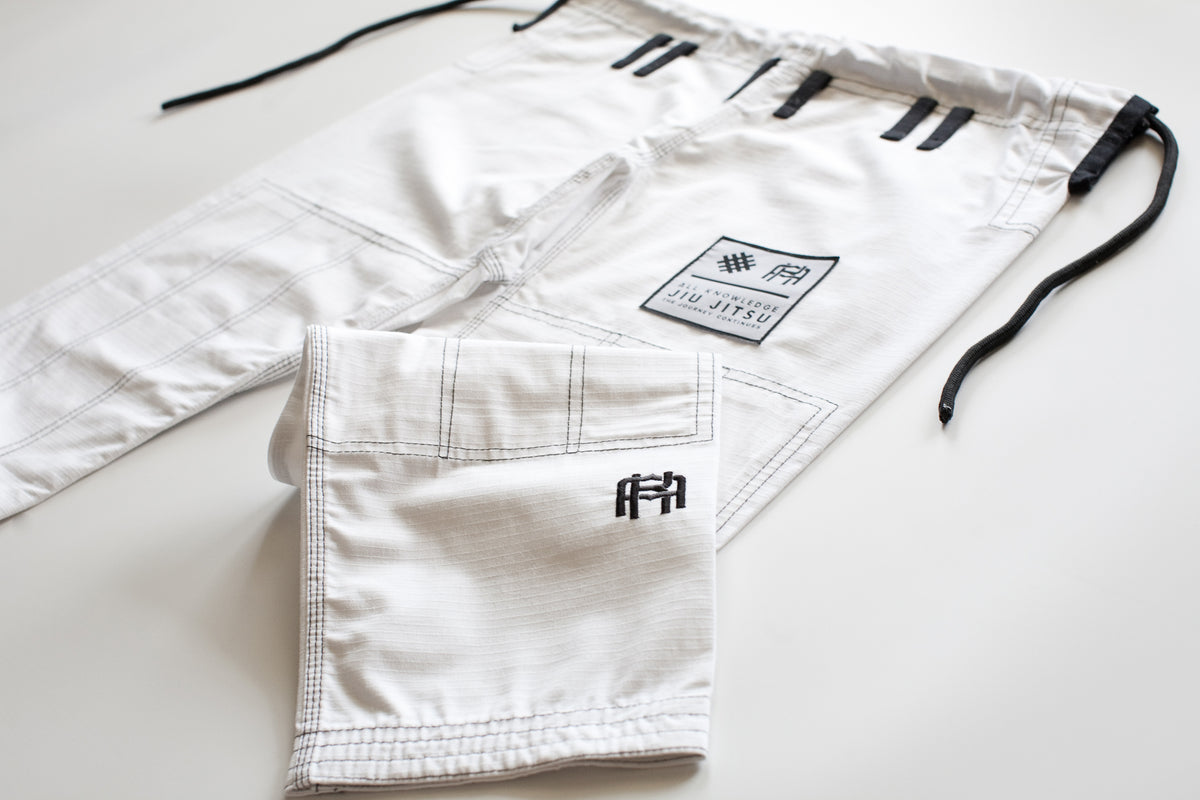 All Knowledge Foundation BJJ Gi – White | IBJJF Legal