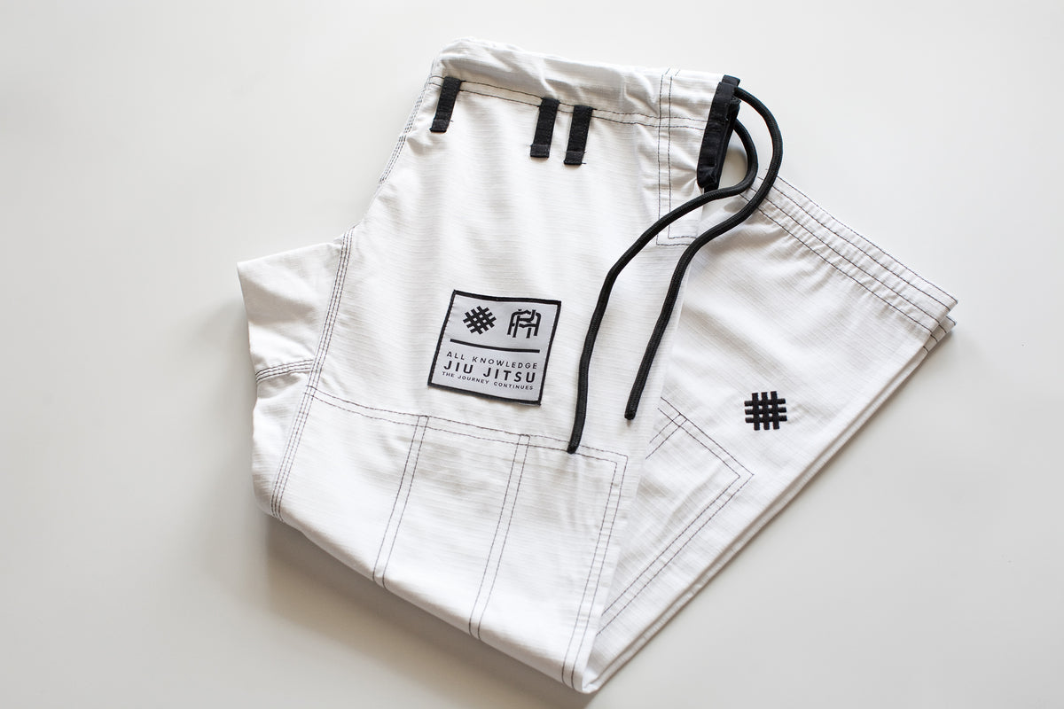 All Knowledge Foundation BJJ Gi – White | IBJJF Legal