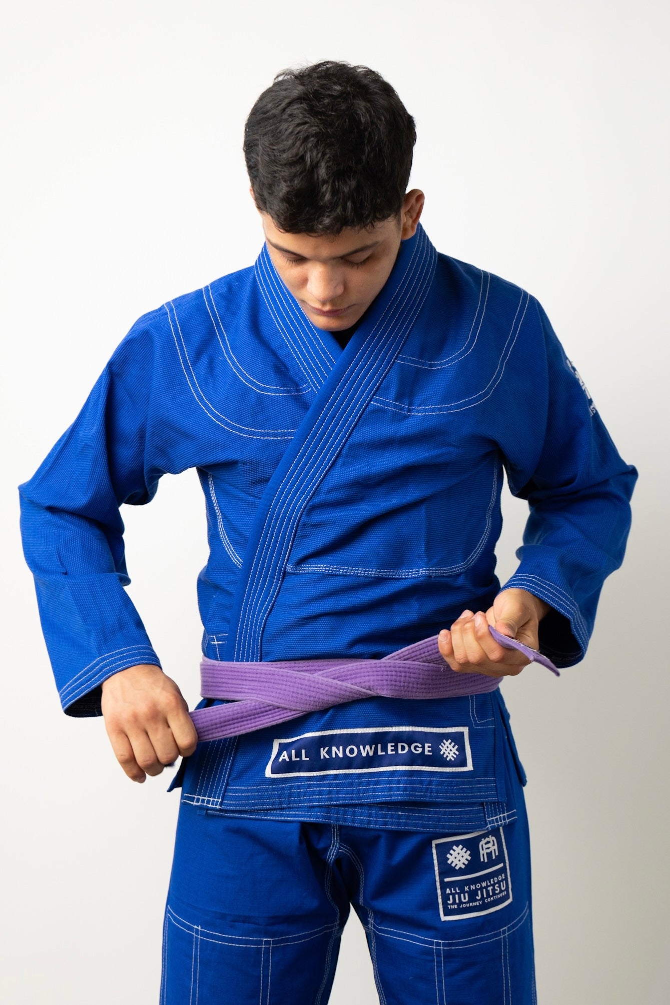 Blue Gi All Knowledge - Veteran-Owned Premium BJJ Gear