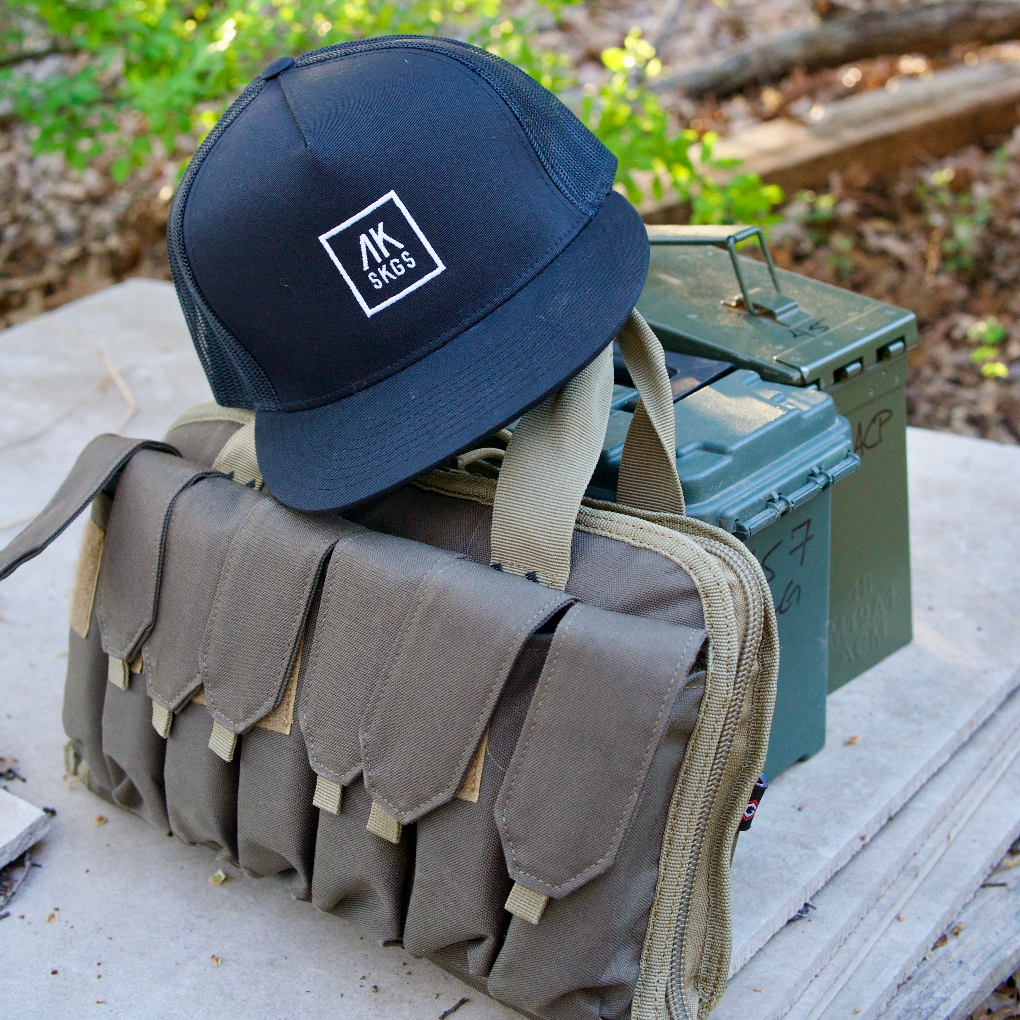 Navy cap
