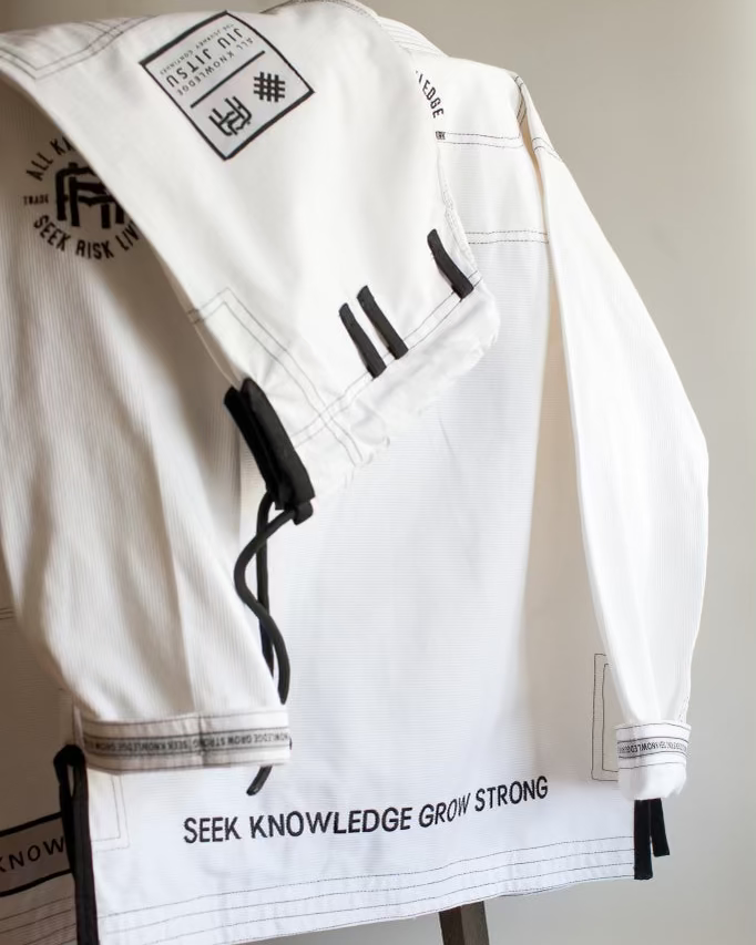 All Knowledge Classic BJJ Gi – White | IBJJF Legal