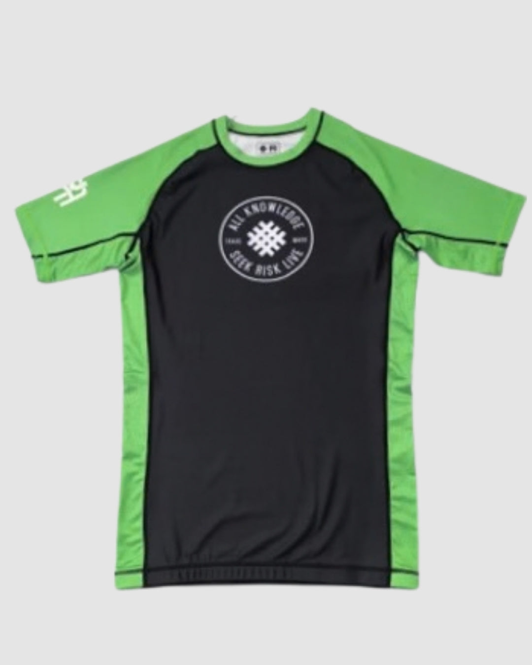 AK Youth Ranked Jiu-Jitsu Rashguard - Green