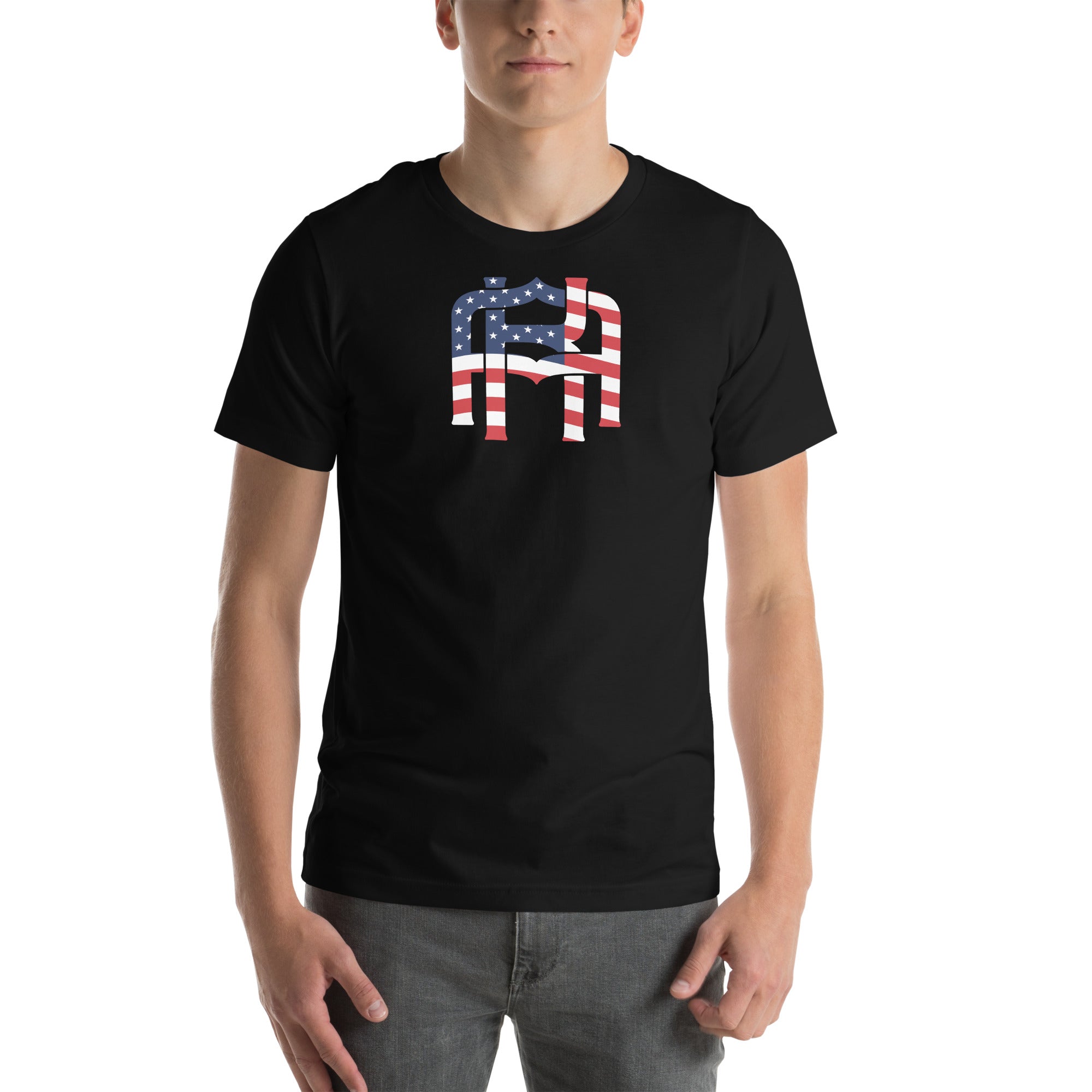 AK Patriot USA Flag T-shirt | Veteran-Owned Brand - America 250
