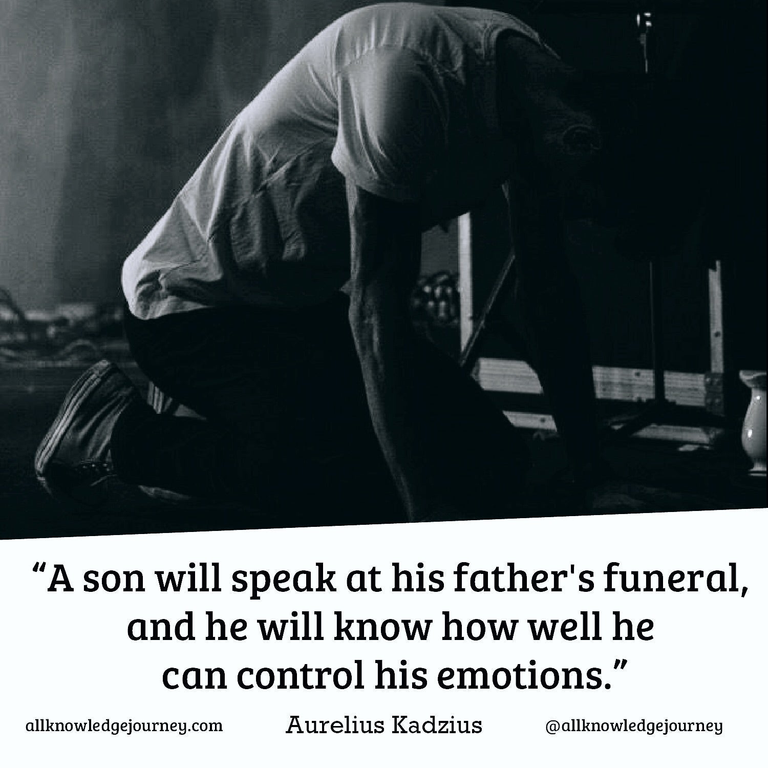 Son’s Words at His Father’s Funeral