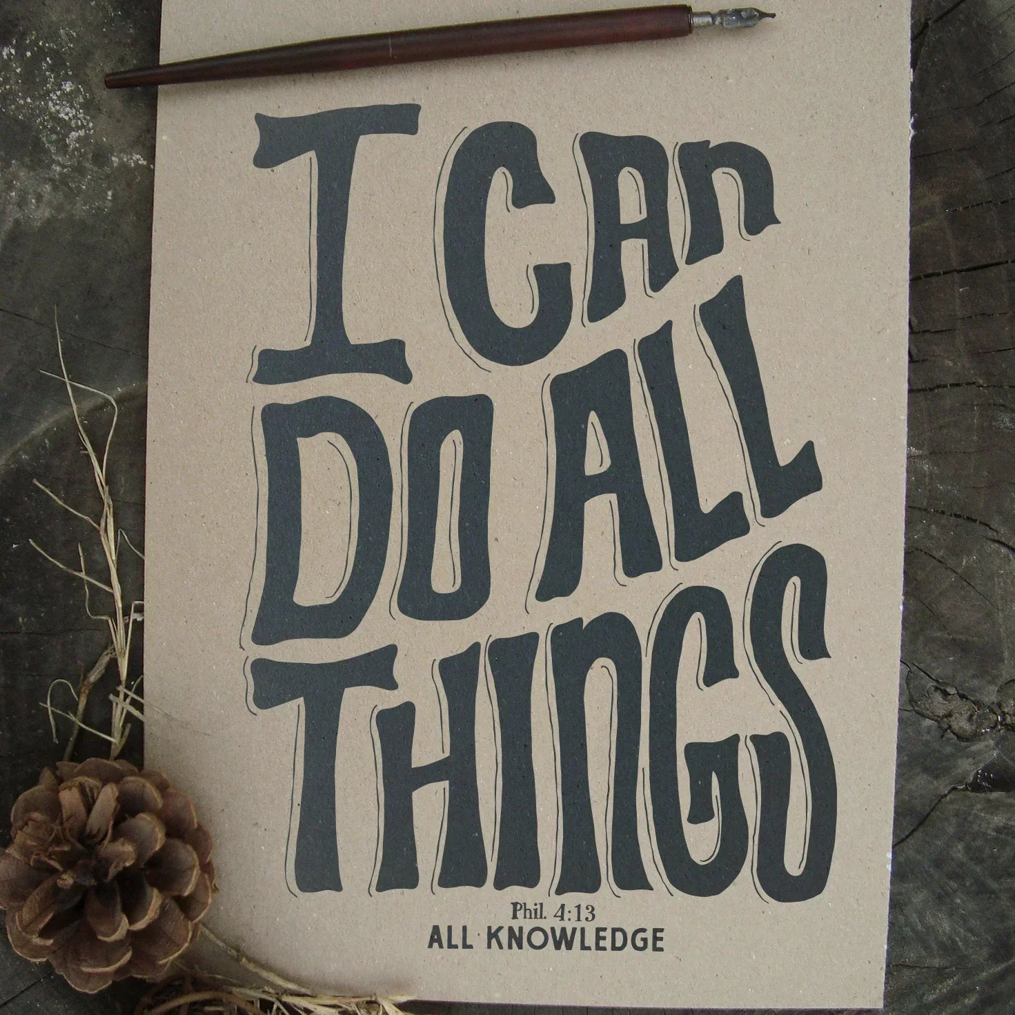 I Can Do All Things | Faith Motivation Apparel Wear