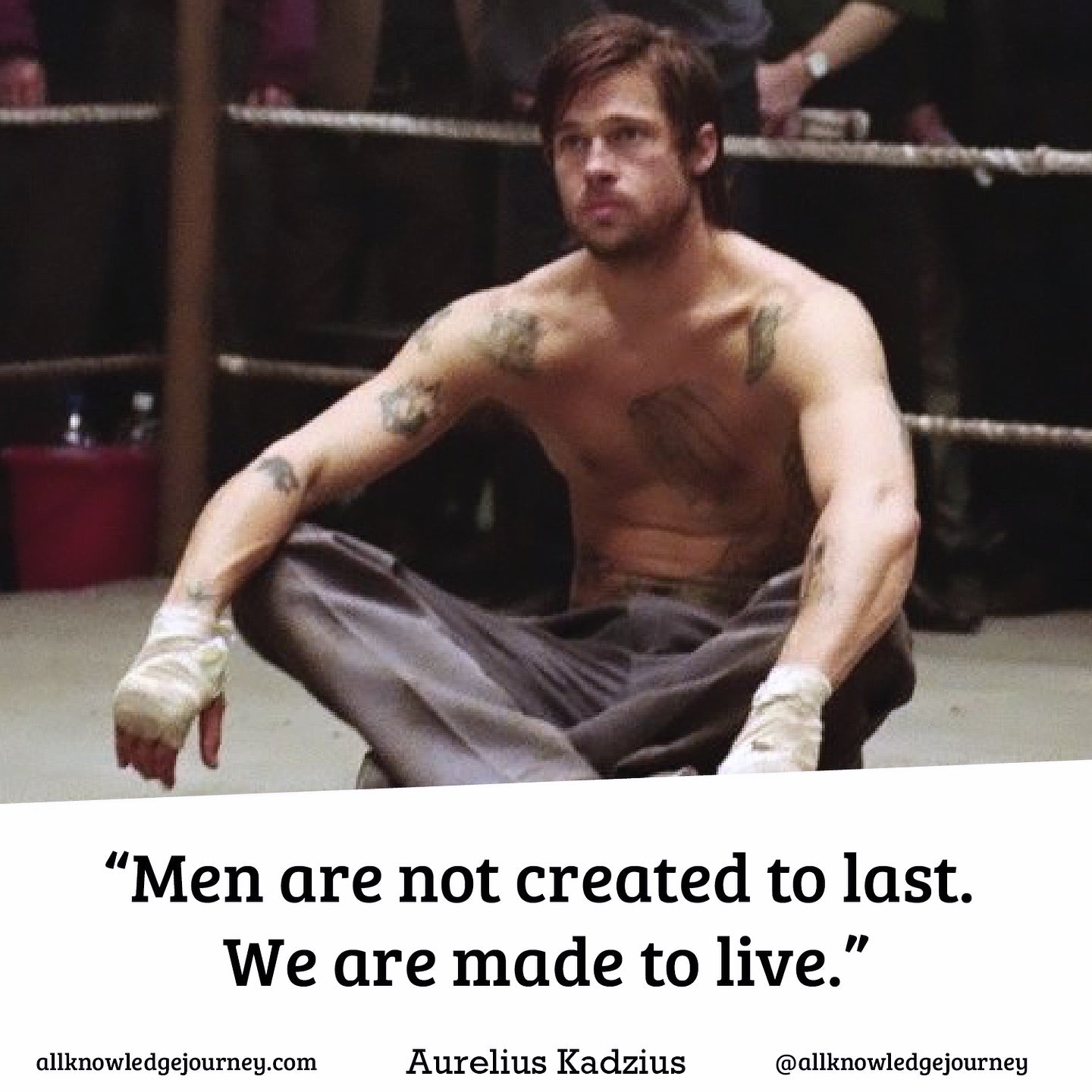 Men Are Made to Live