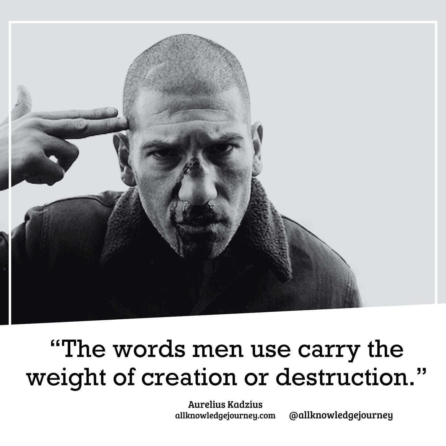 The Weight of a Man’s Words