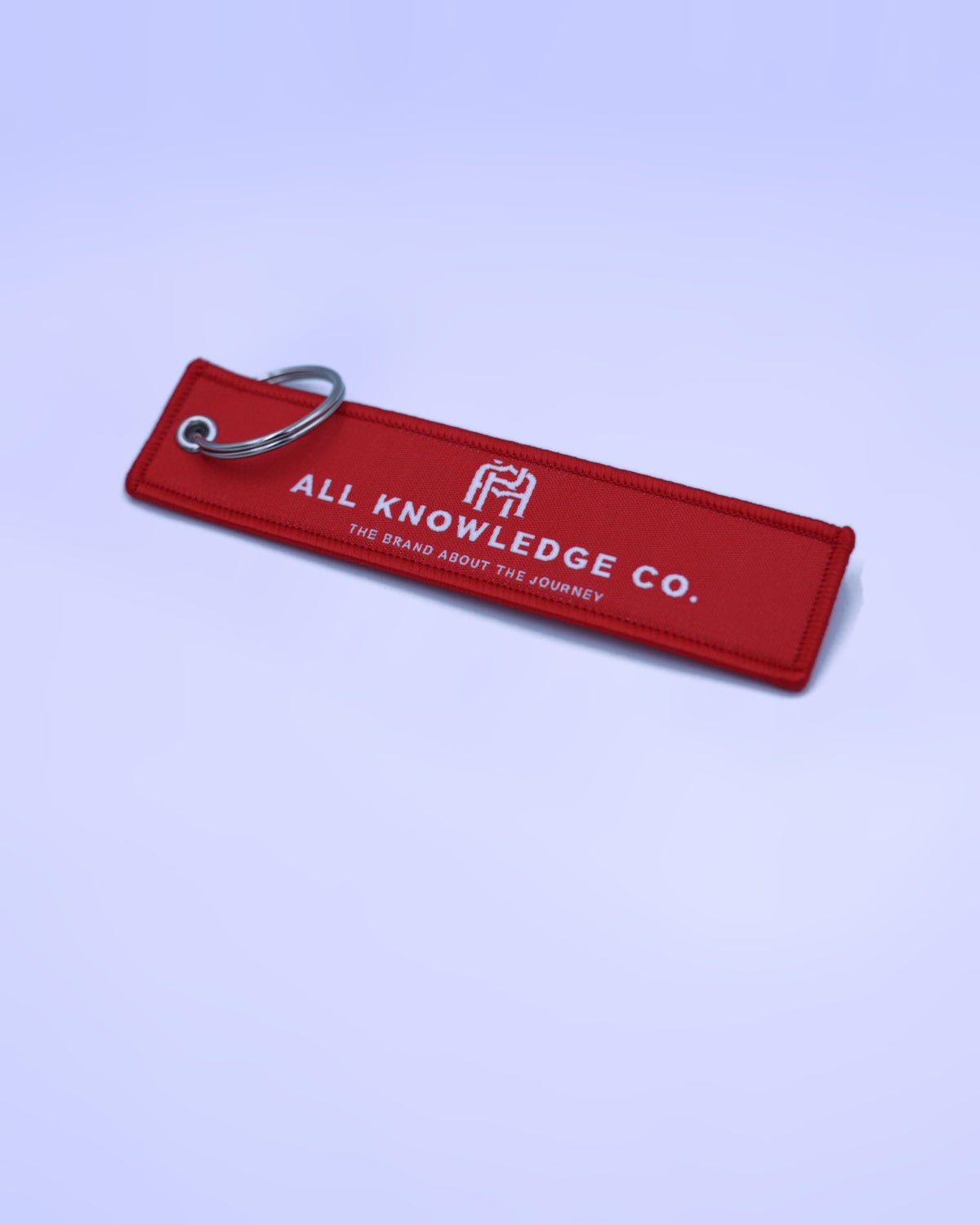 Woven Keychain - SEEK. RISK. LIVE.
