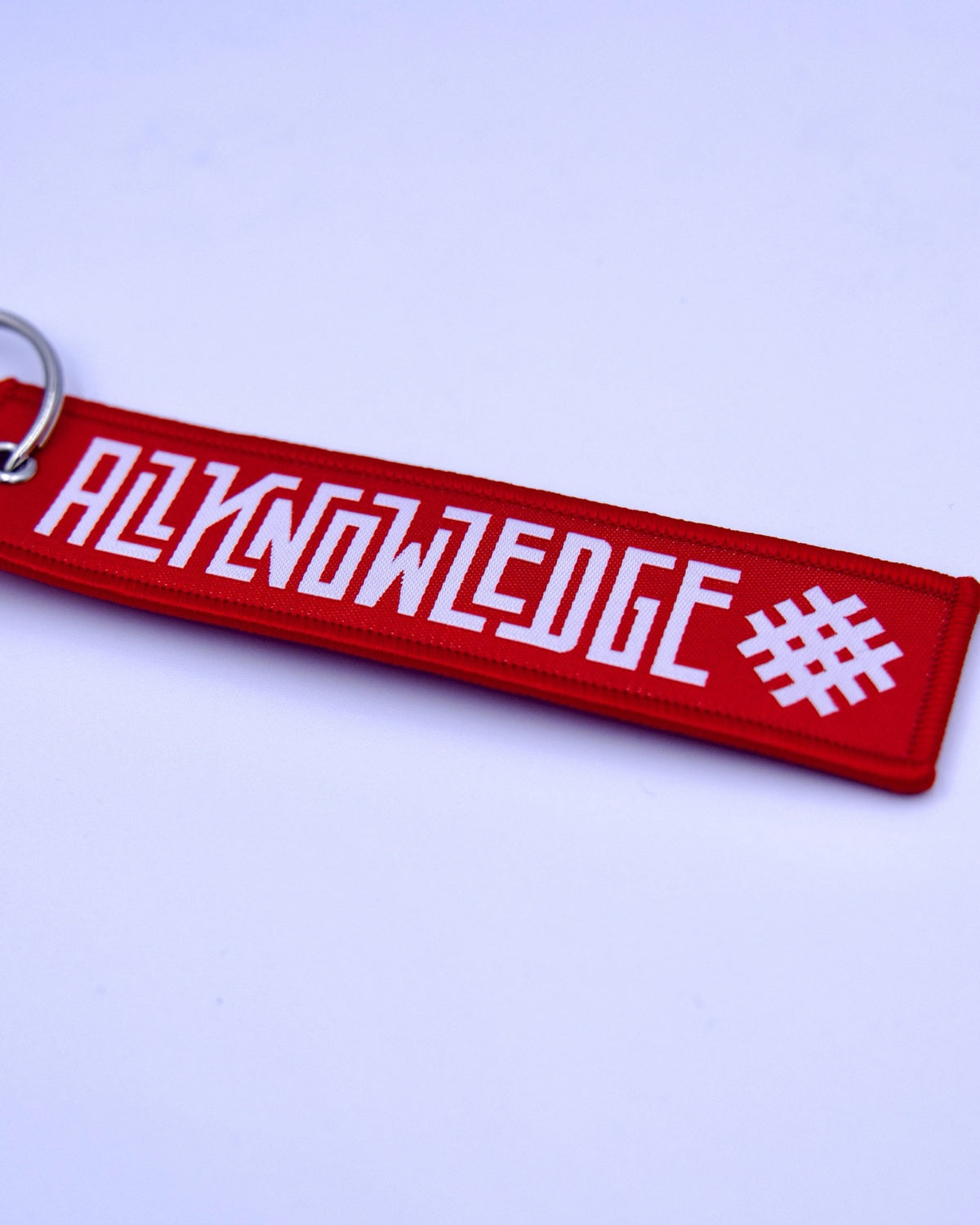 Woven Keychain - Seek Knowledge Grow Strong