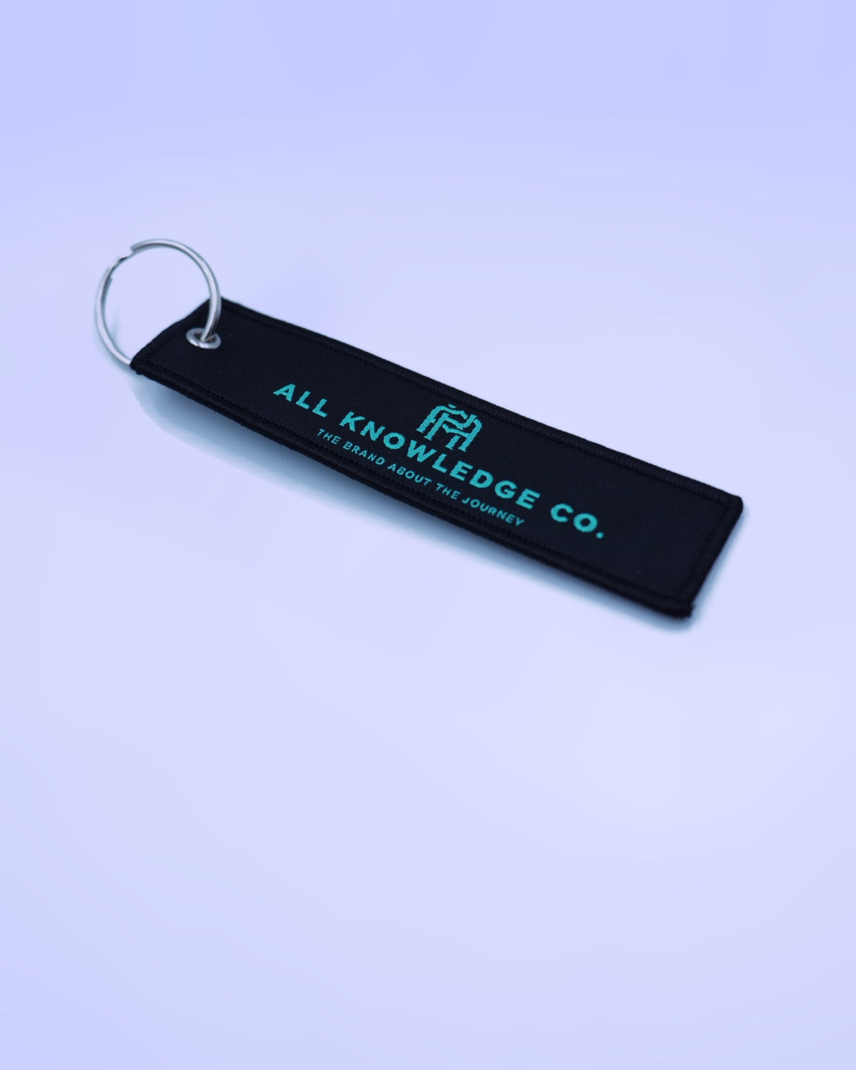 Woven Keychain - SEEK. RISK. LIVE.
