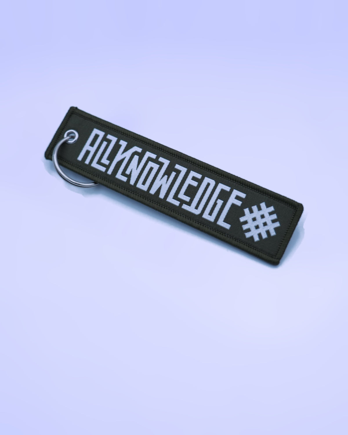 Woven Keychain - Seek Knowledge Grow Strong