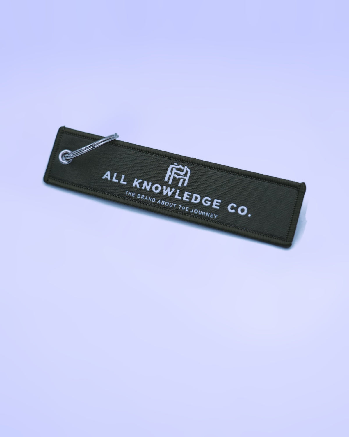 Woven Keychain - SEEK. RISK. LIVE.