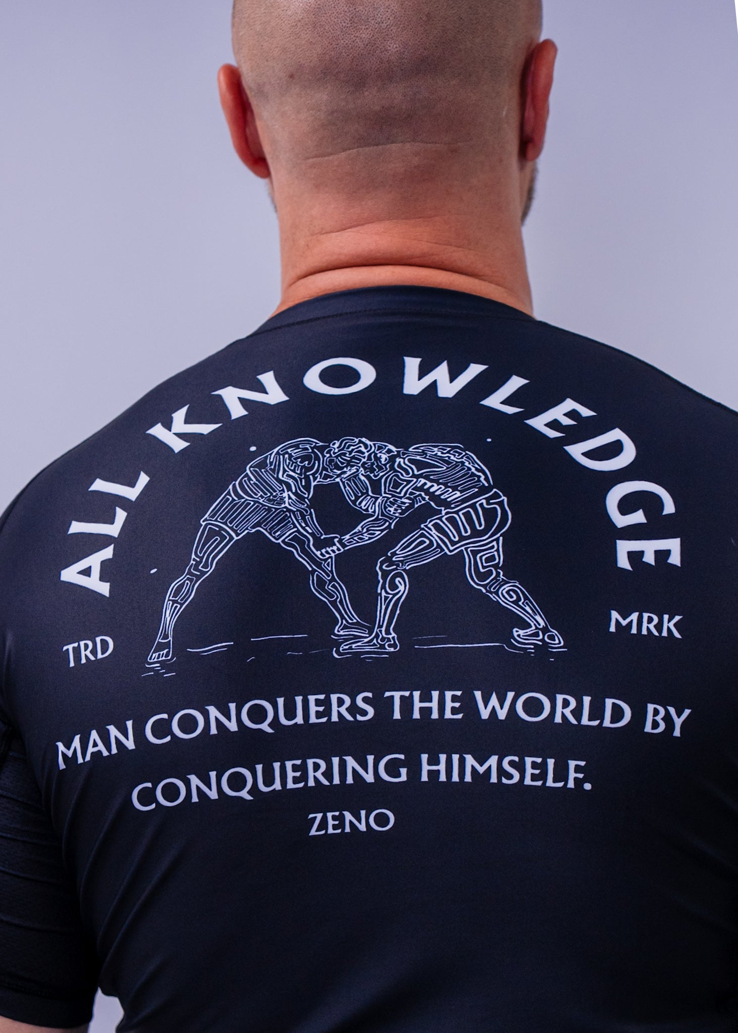 Conquer Yourself Stoic Jiu-Jitsu Rashguard