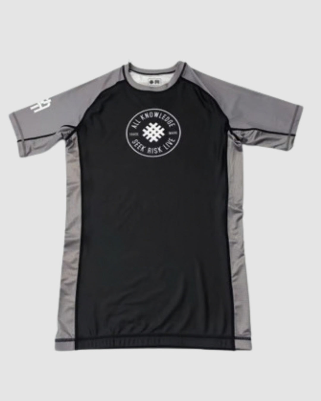 AK Youth Ranked Jiu-Jitsu Rashguard - Gray