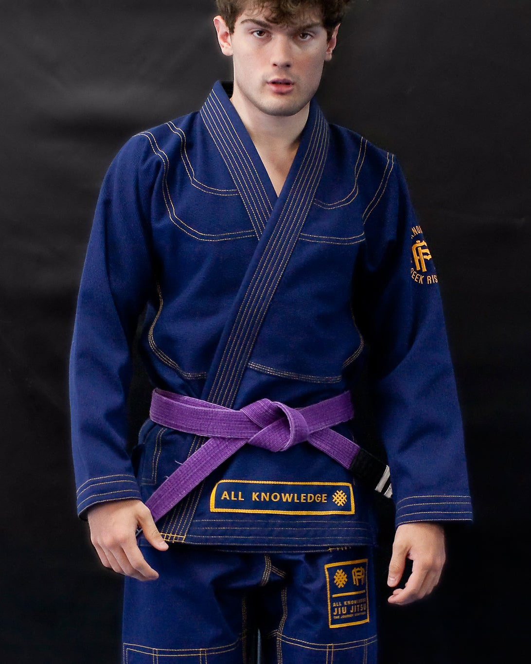 All Knowledge Classic BJJ Gi – Blue - All Knowledge Journey