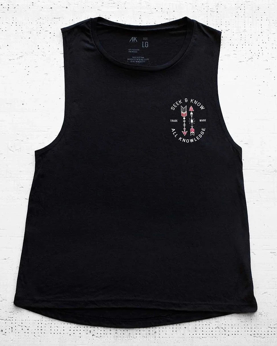 Seek & Know Women's Tank Top - All Knowledge Journey