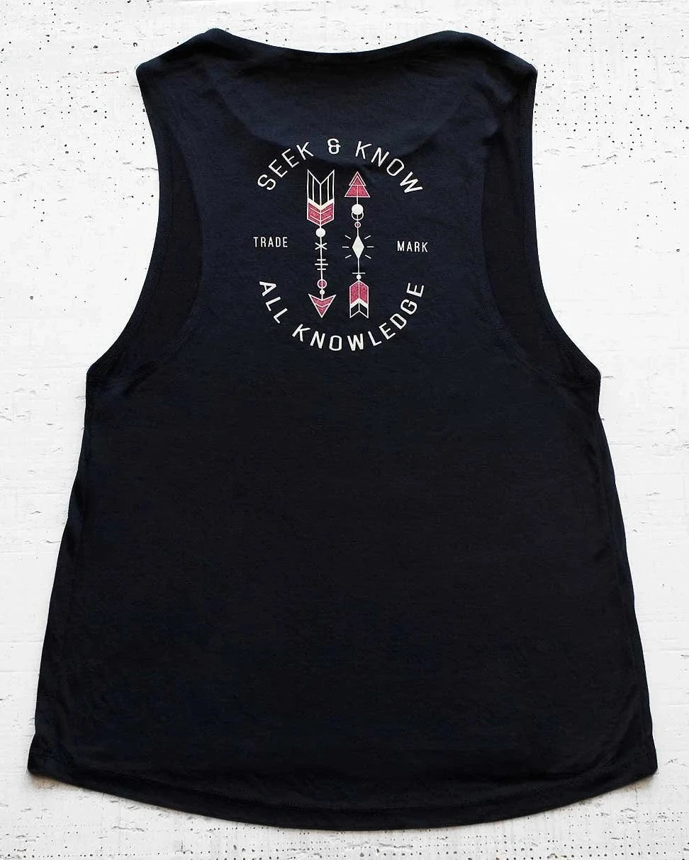 Seek & Know Women's Tank Top - All Knowledge Journey