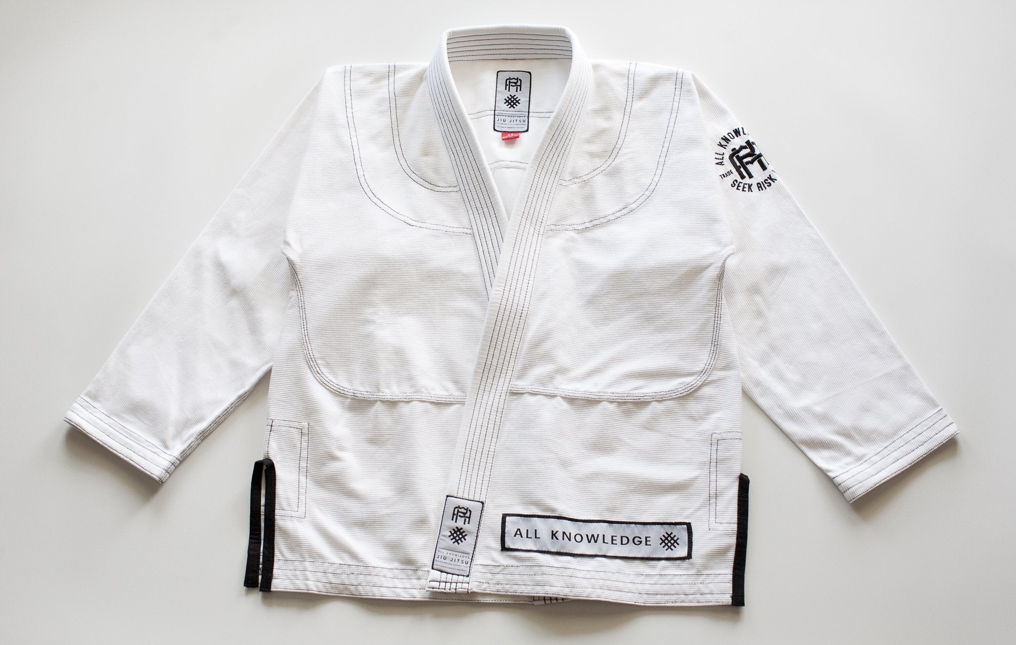 All Knowledge Classic BJJ Gi – White | IBJJF Legal