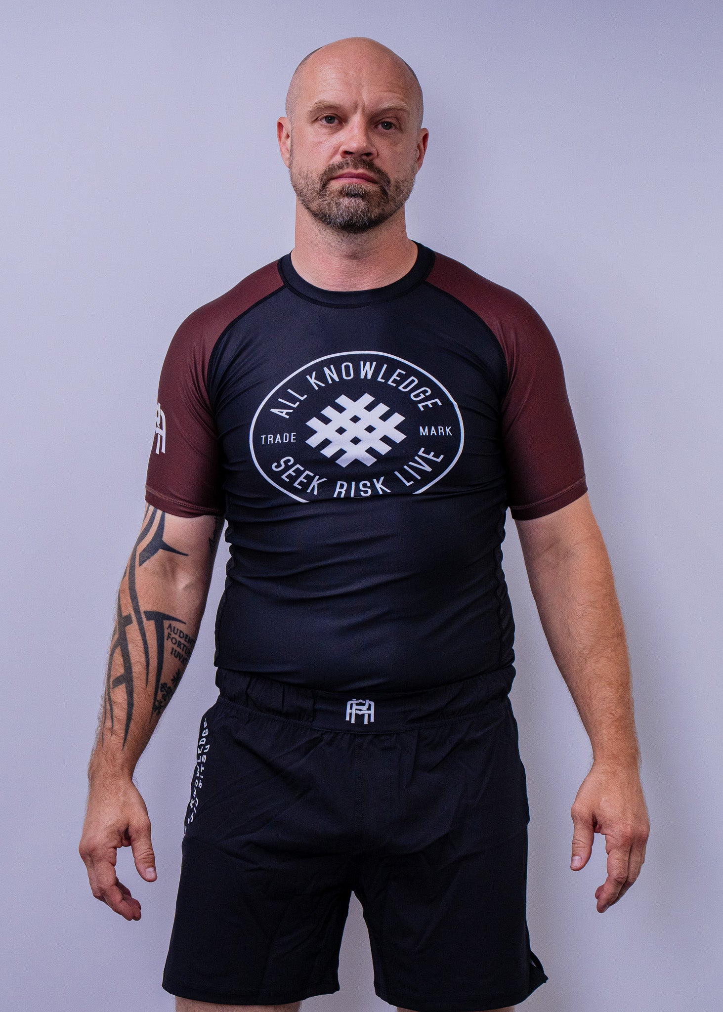 Brown Belt Ranked Rashguard BJJ
