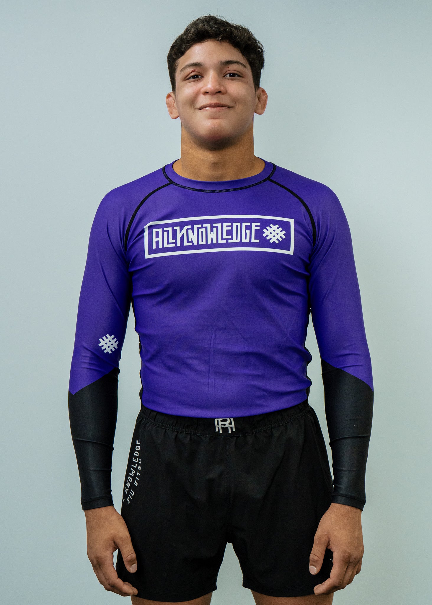 Purple Belt Long Sleeve Rashguard