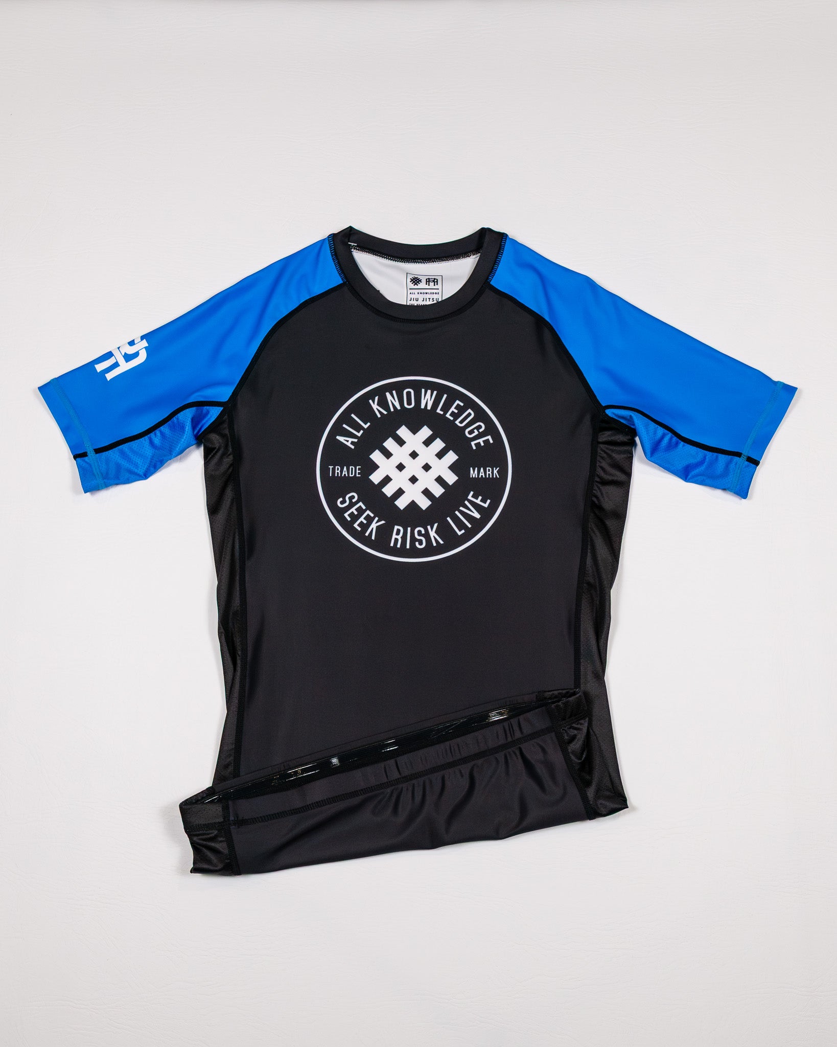 silicone waistband rashguard for jiu-jitsu