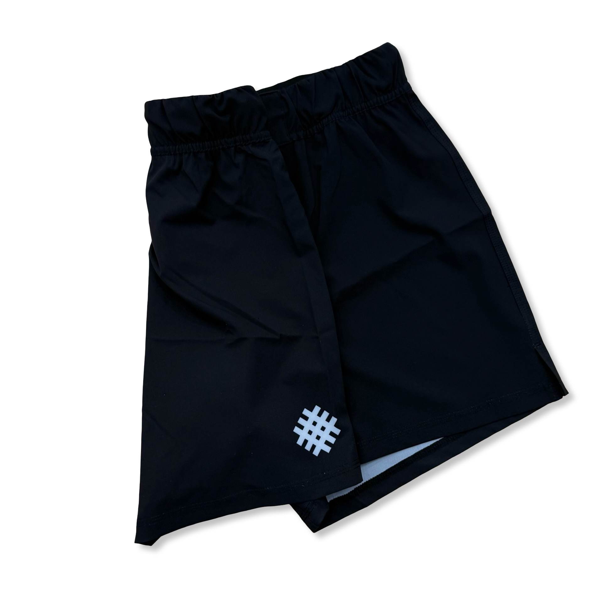 AK Black BJJ No-Gi  Shorts | 6" Inseam