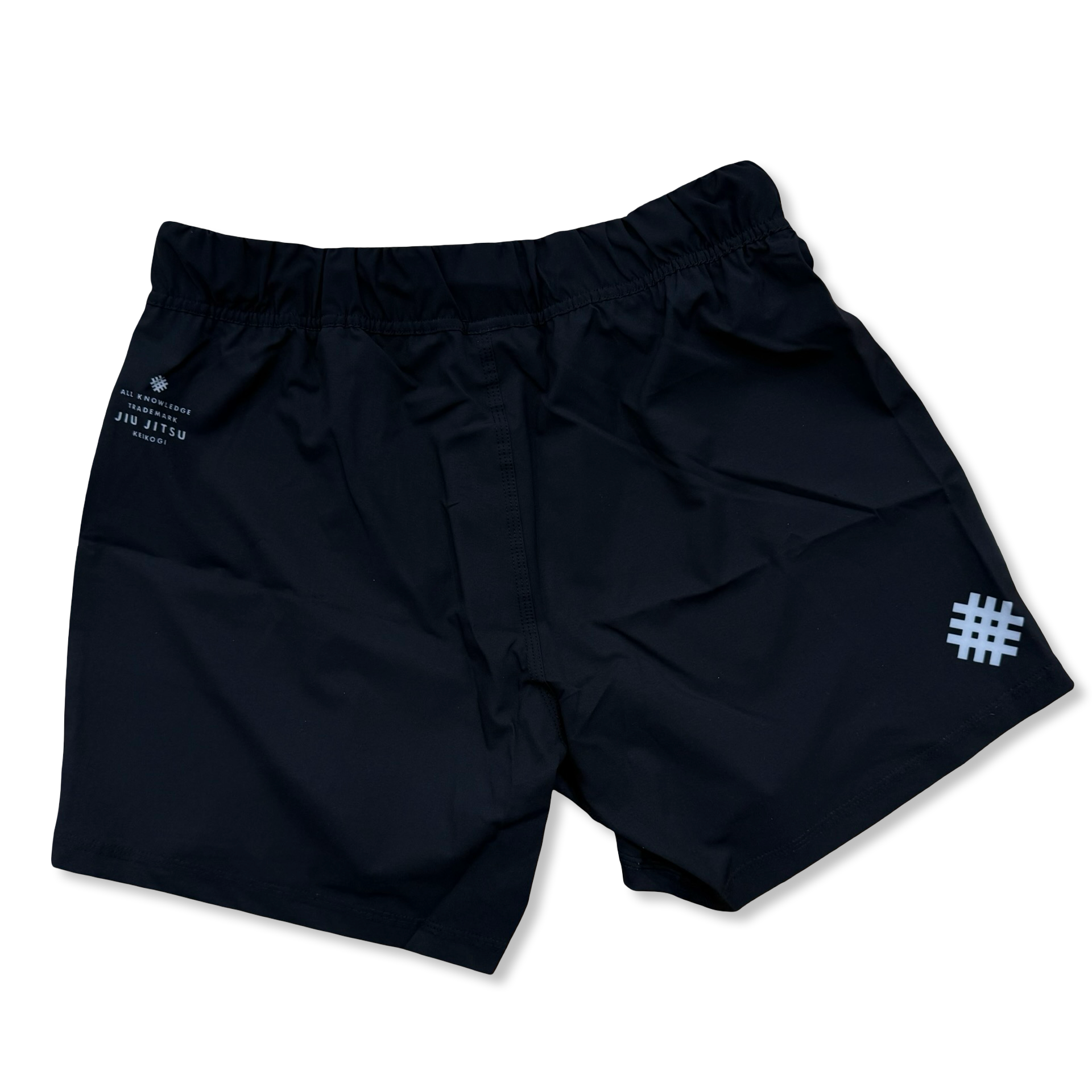 AK Black BJJ No-Gi  Shorts | 6" Inseam
