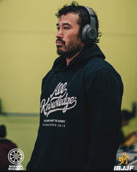black hoodie