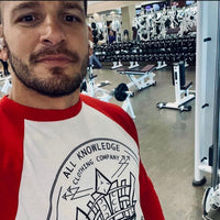 red and white shirt 