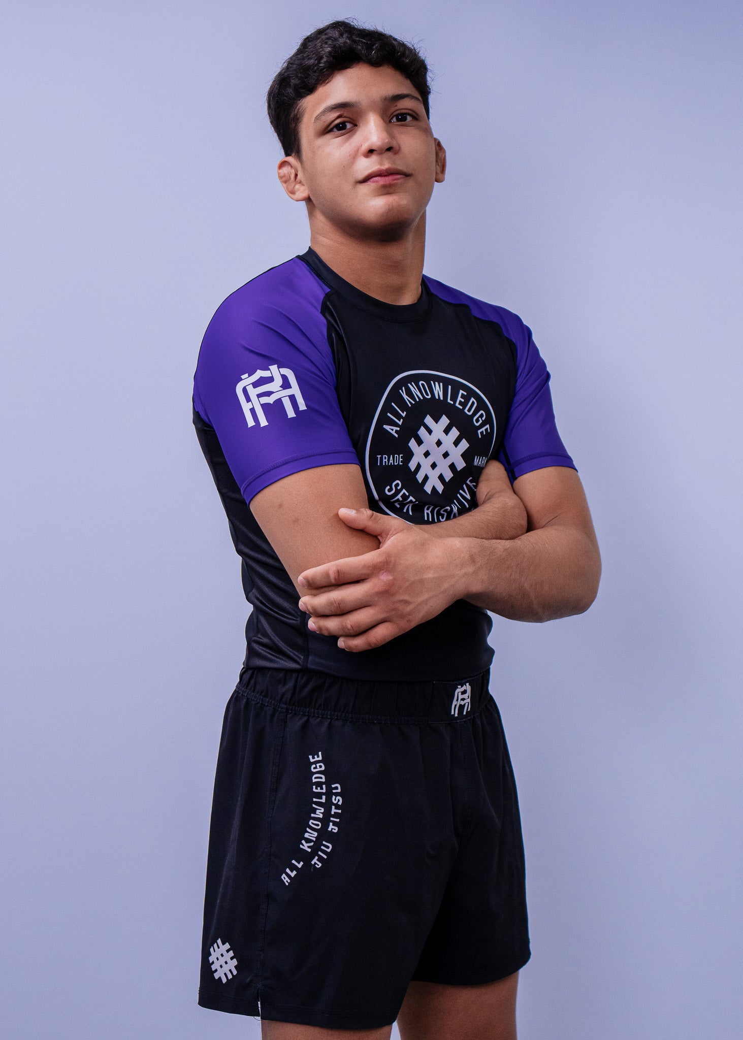 Purple Belt No Gi Rashguard