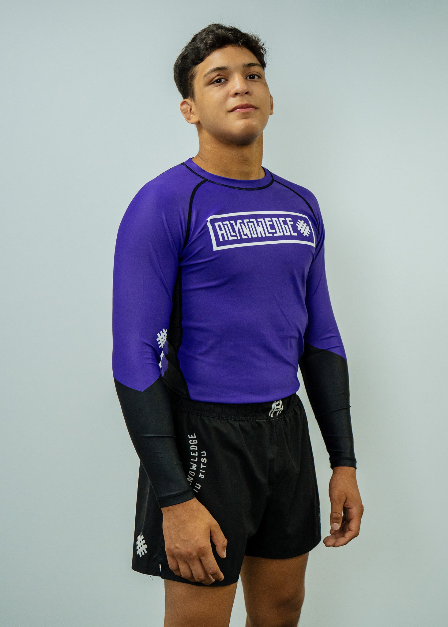 Purple Belt rashguard Luciano Troller - IBJJF Legal