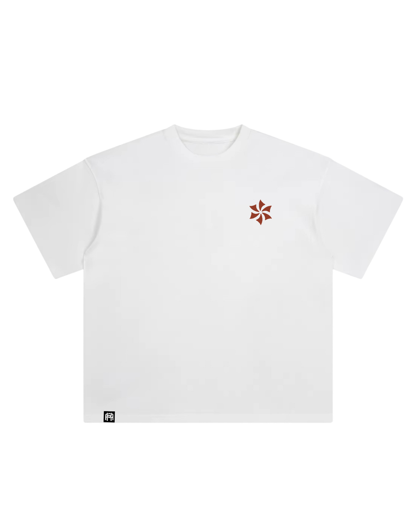 Six Blades Origins  | Oversized Heavyweight Tee (white) — Preorder