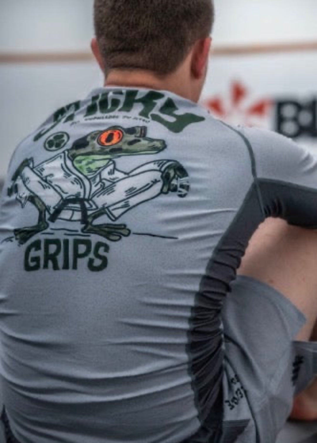 sticky grips frog rashguard