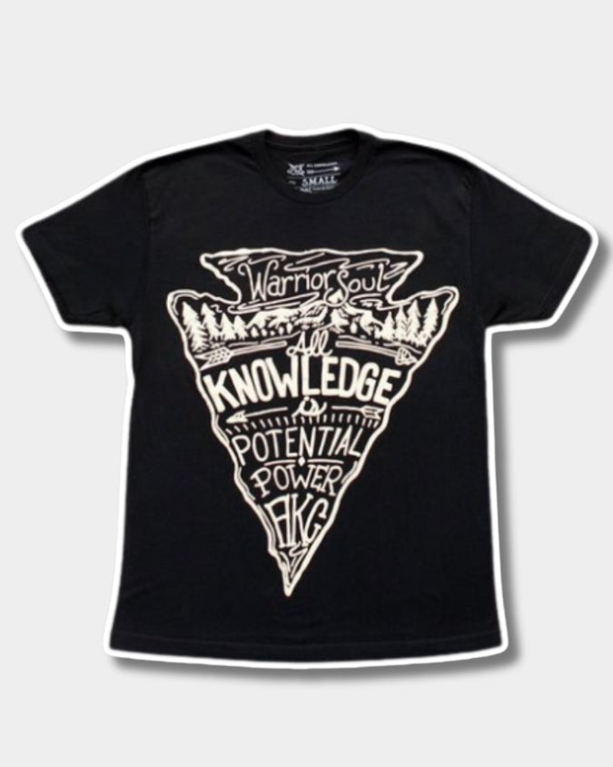warrior soul tee sticker 