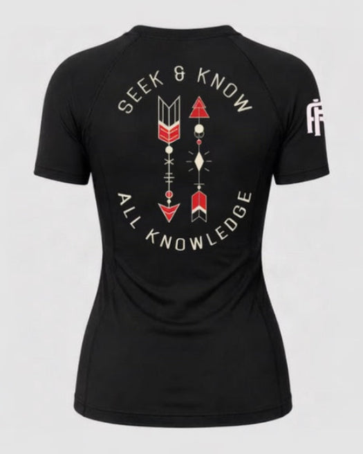 Seek & Know- BJJ rashguard for women 