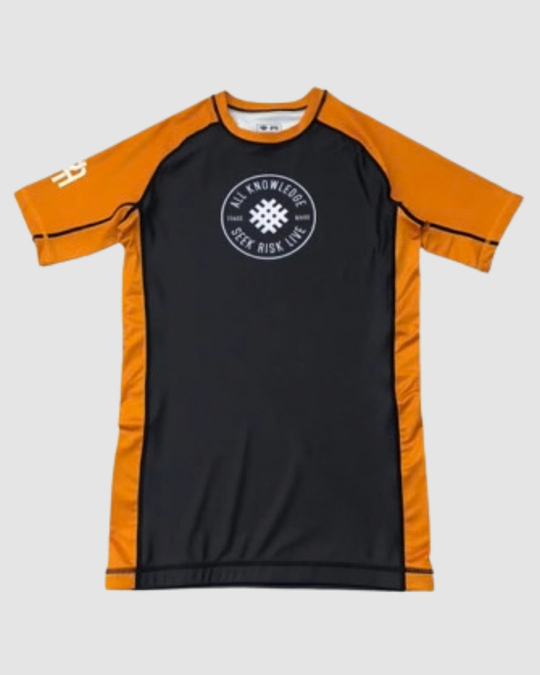 AK Youth Ranked Jiu-Jitsu Rashguard - Orange