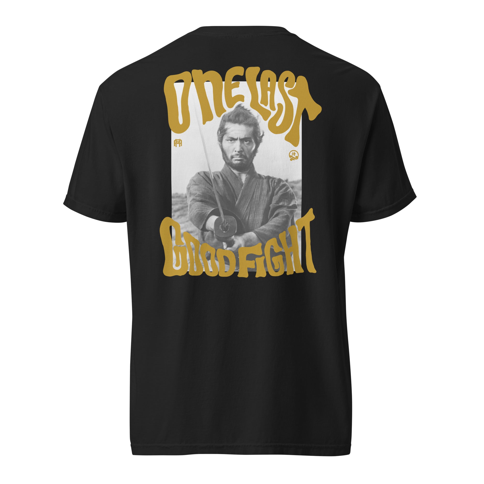 One Last Good Fight Samurai Graphic T-Shirt - All Knowledge Journey
