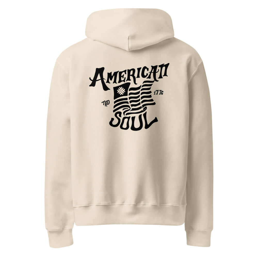 American Soul Lightweight Hoodie - All Knowledge Journey