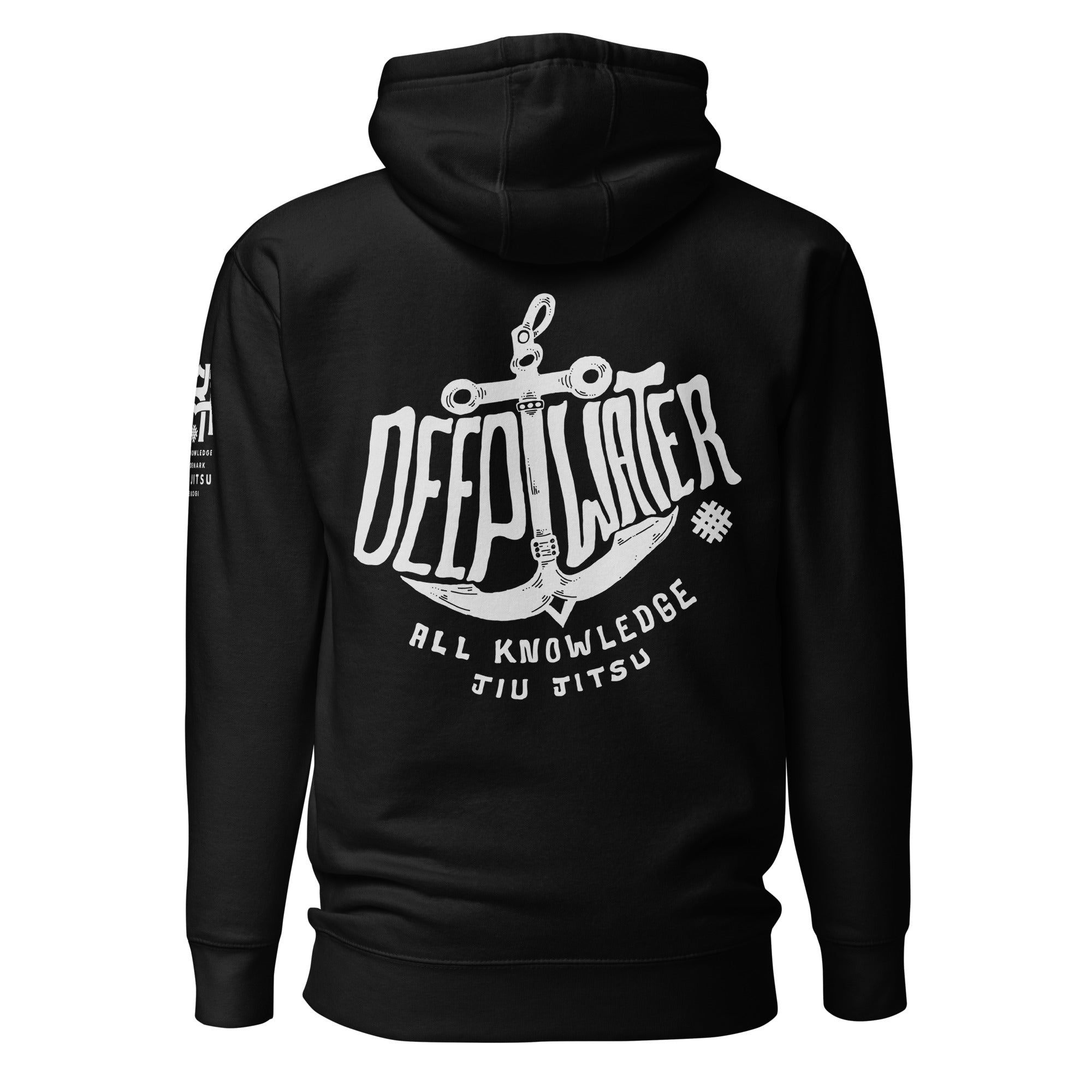 Deep Water Anchor Hoodie | BJJ Hoodie - All Knowledge Journey