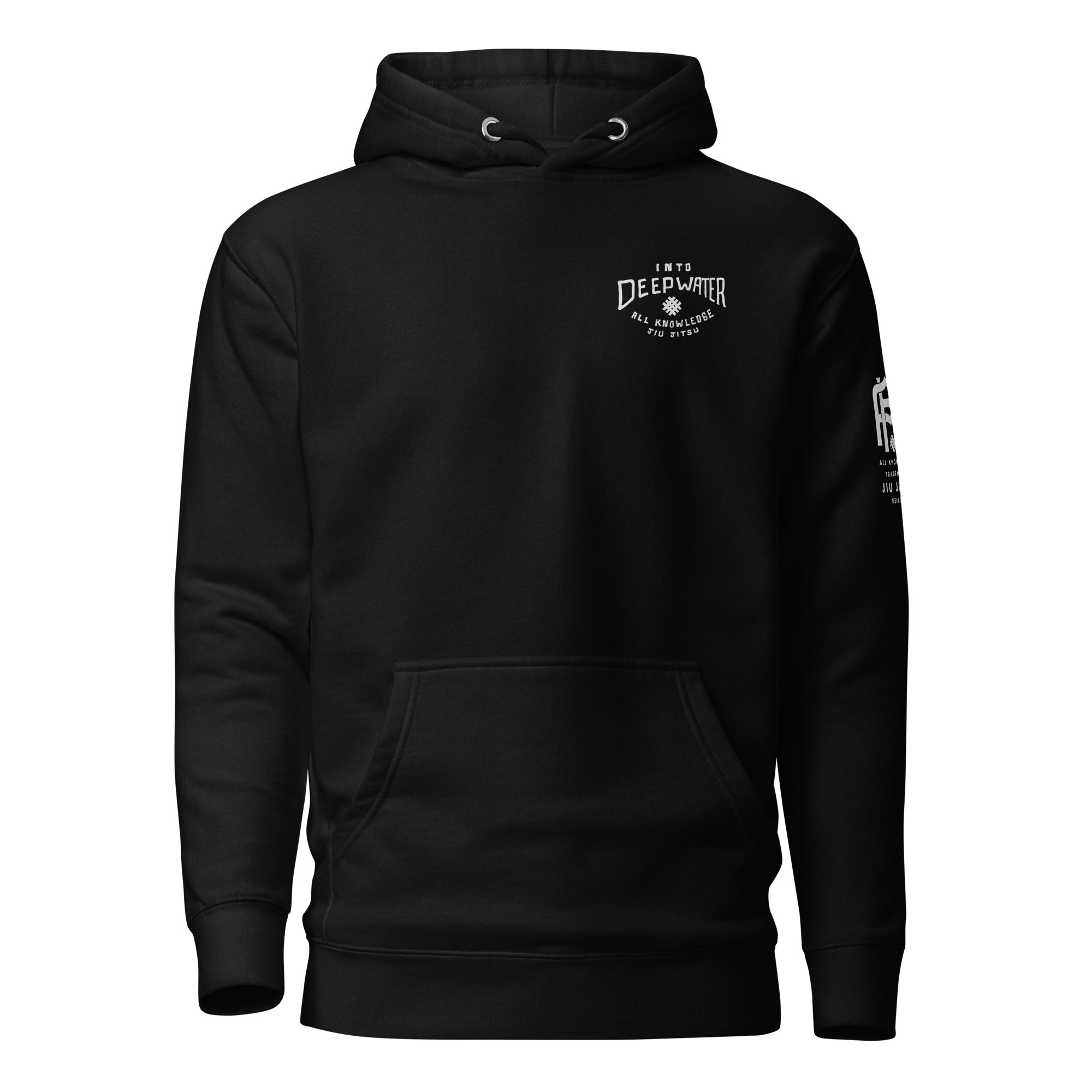 Deep Water Anchor Hoodie | BJJ Hoodie - All Knowledge Journey