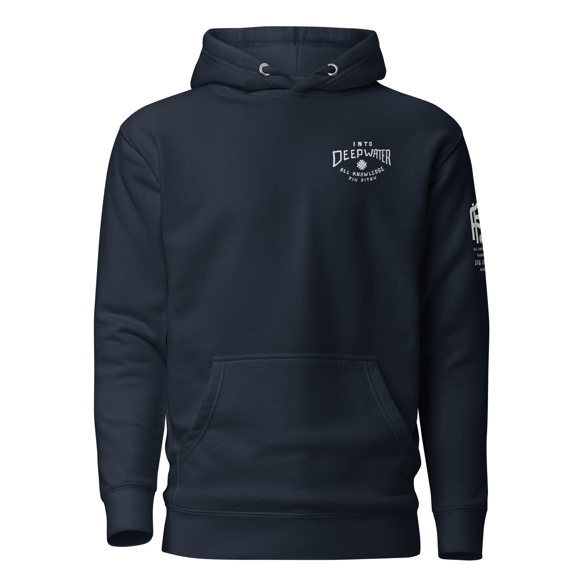 Deep Water Anchor Hoodie | BJJ Hoodie - All Knowledge Journey