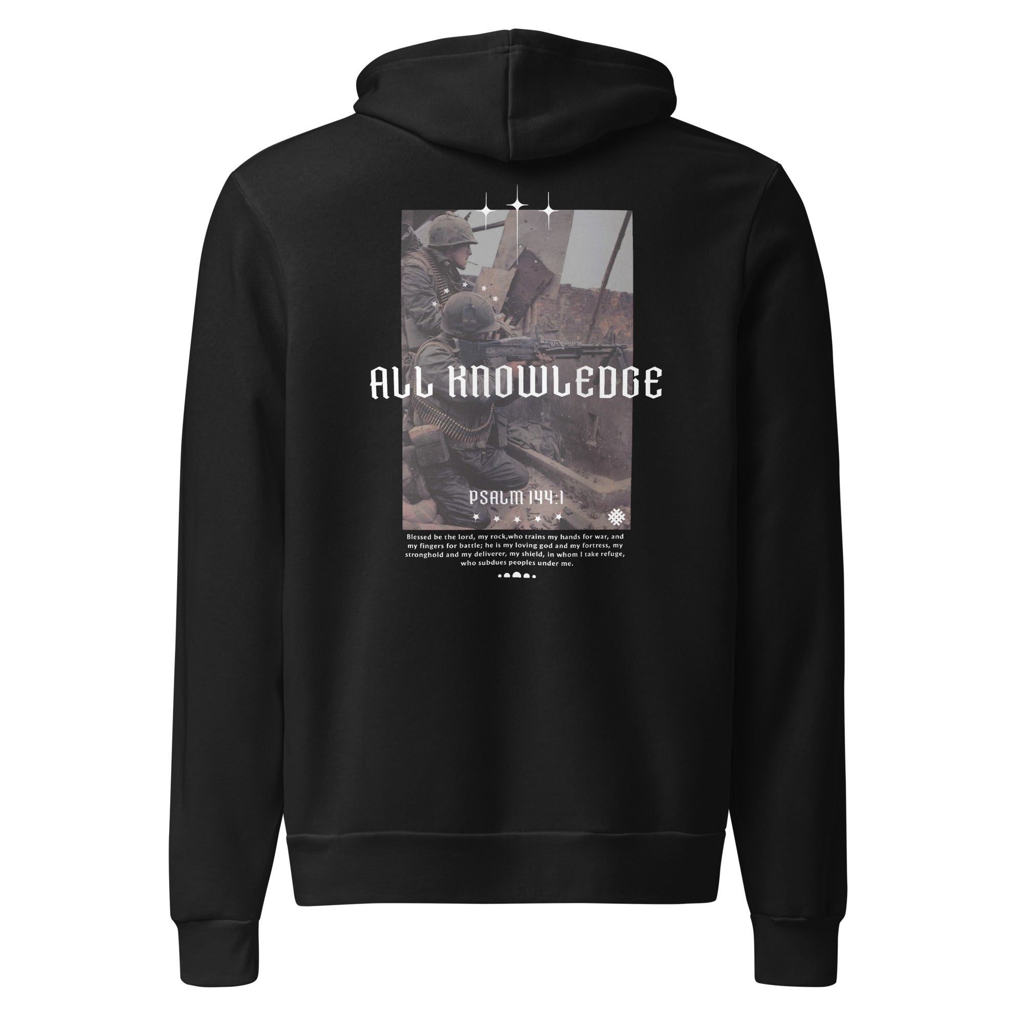 Psalm 144:1 "Trained for Battle" Hoodie